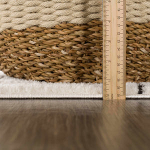 Keats Black & White  Area Rug - Clearance