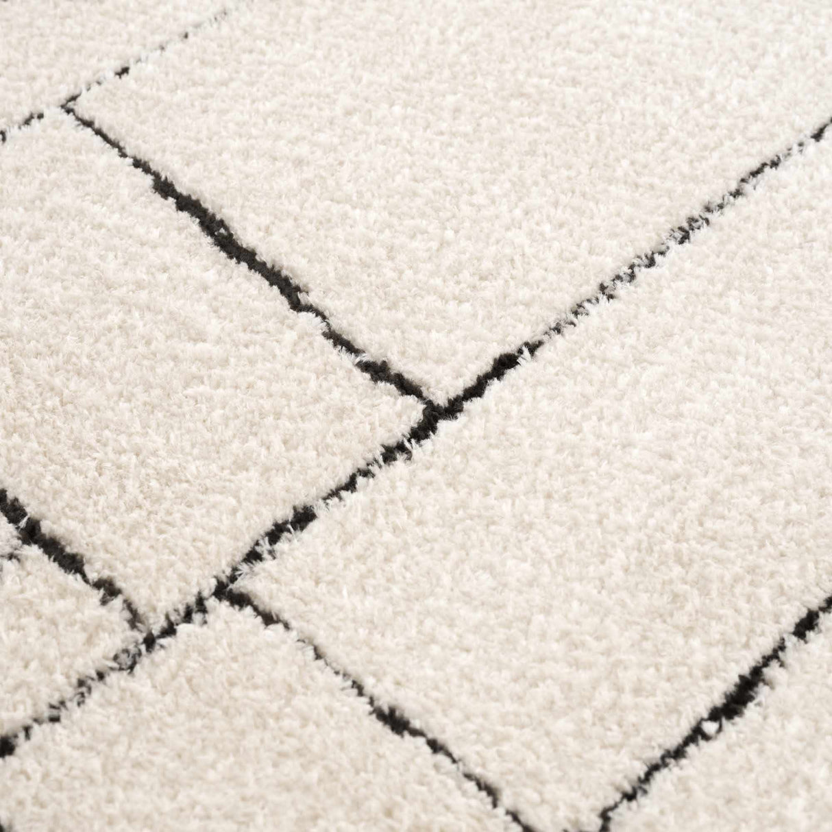 Keats Black & White  Area Rug - Clearance