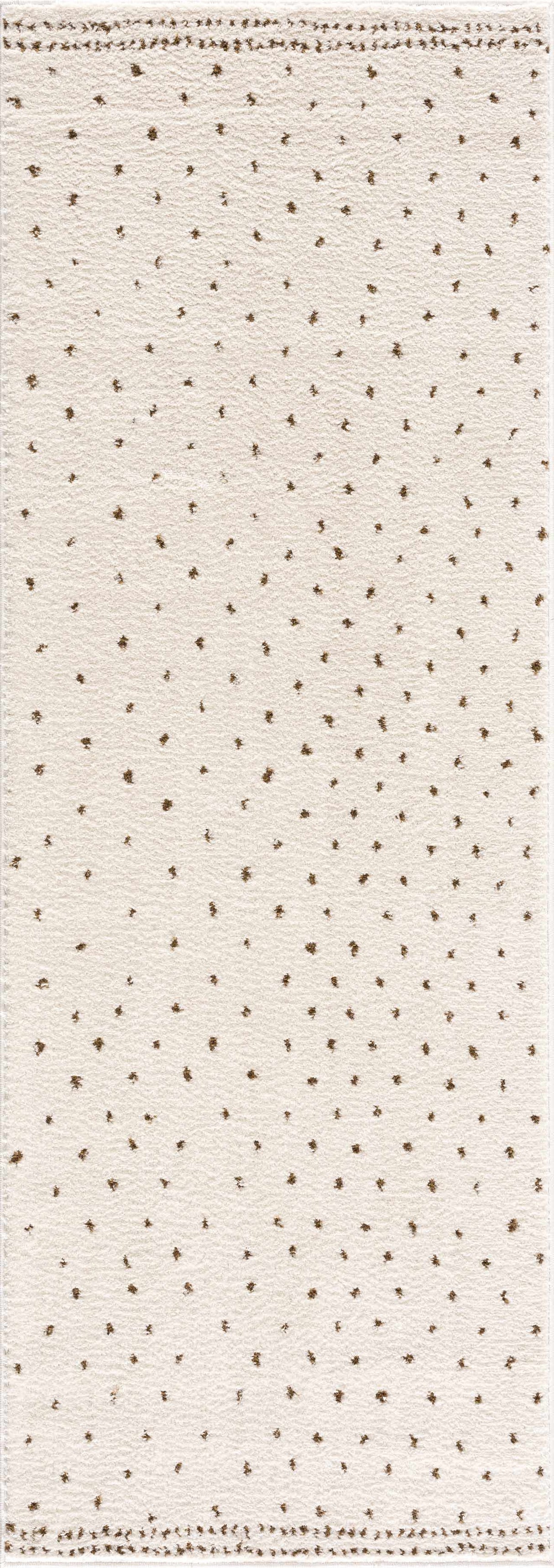 Julie Ivory & Brown Area Rug