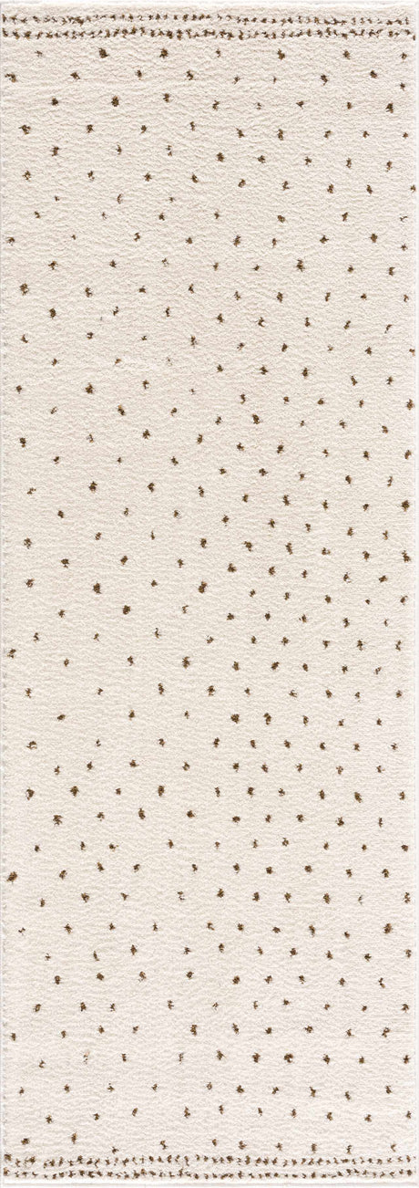 Julie Ivory & Brown Area Rug