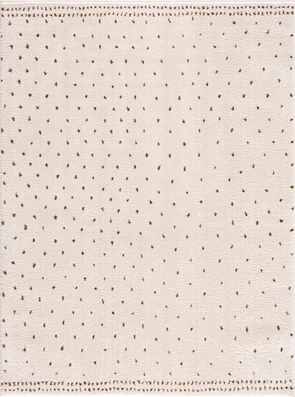 Julie Ivory & Brown Area Rug