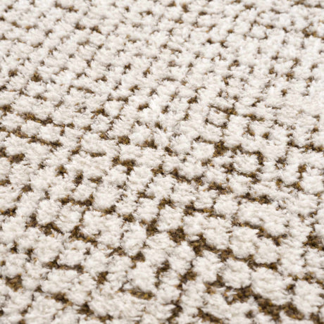 Keita Cream & Brown Area Rug