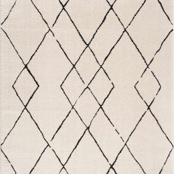 Keone Black & White Thick Rug
