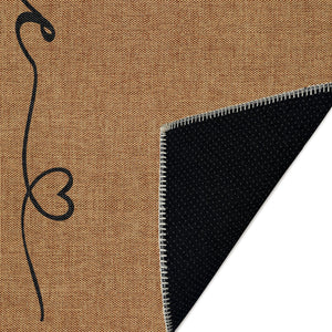 Chélia Doormat Rug 100% Cotton Kilim Woven