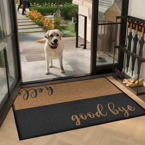Cameroon Cotton Kilim Woven Doormat Rug