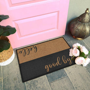 Cameroon Cotton Kilim Woven Doormat Rug