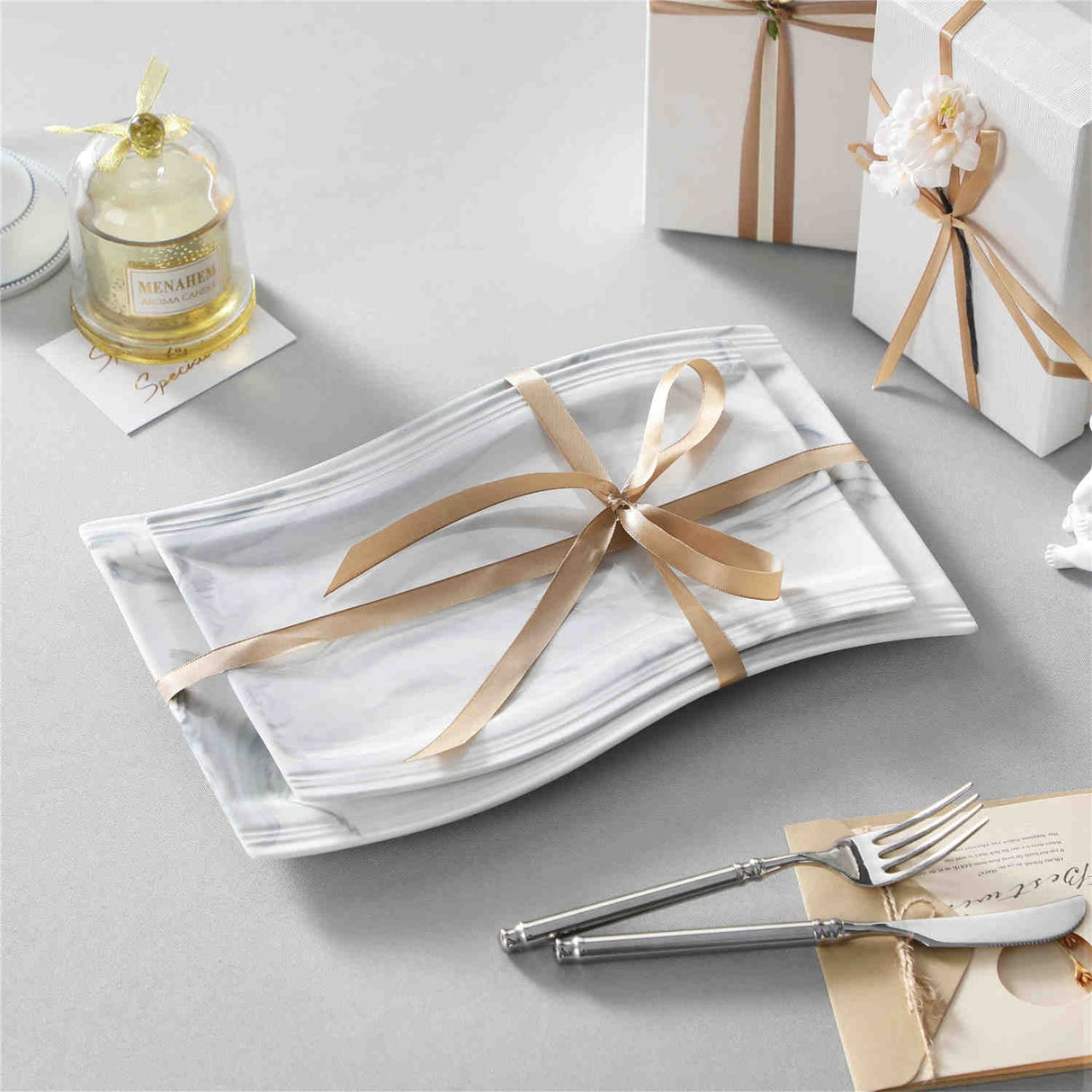 Flora Platters Set of 2