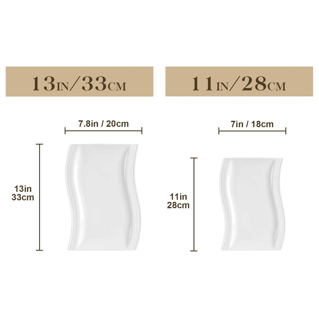 Flora Platters Set of 2