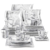 Flora 30 Piece Dinnerware Set