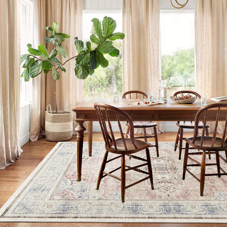 Belize Area Rug 100% Cotton Kilim Woven