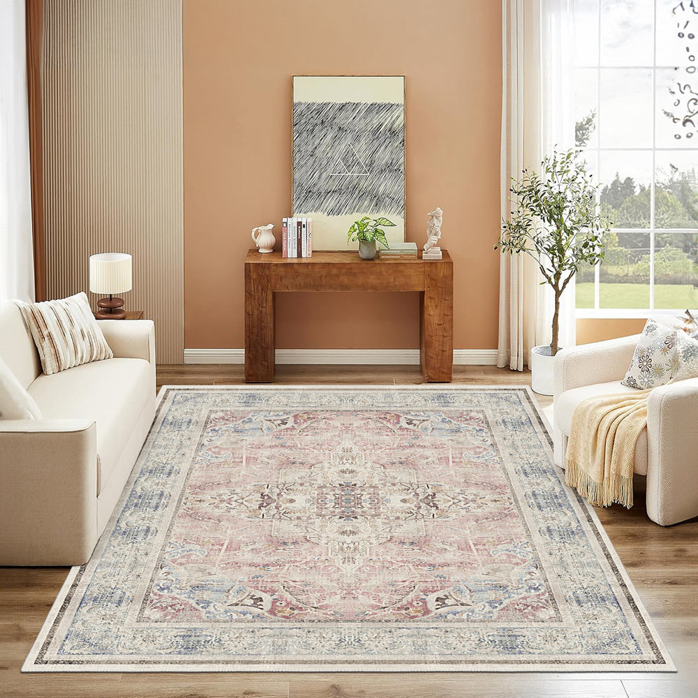 Belize Area Rug 100% Cotton Kilim Woven