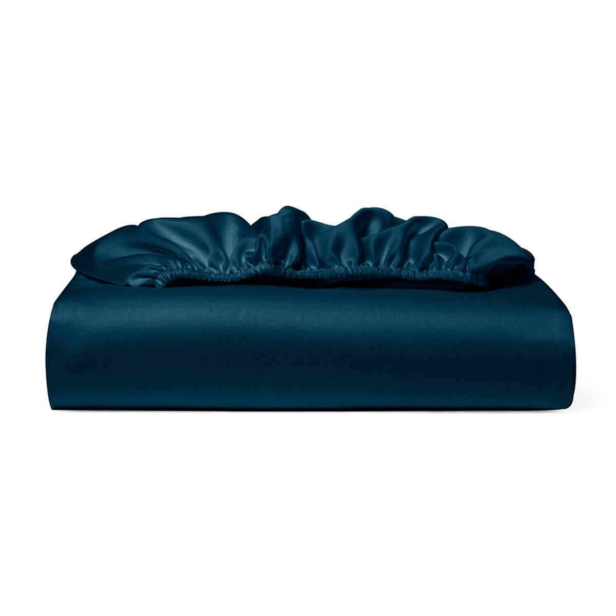 Cosy House Collection 100% Bamboo Fitted Sheet in Royal Blue