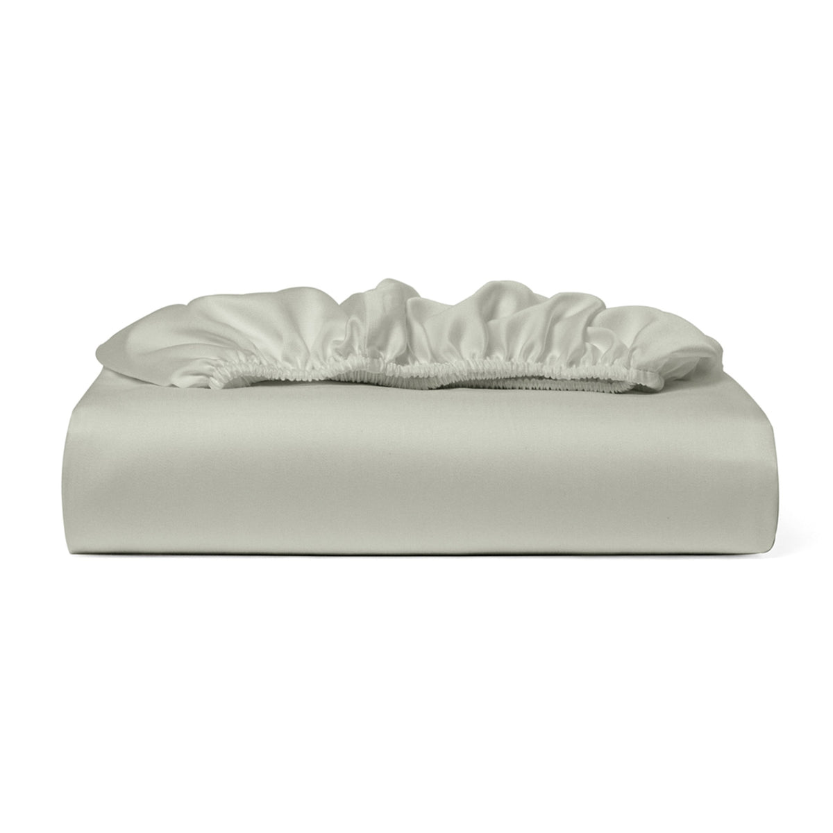 Cosy House Collection 100% Bamboo Fitted Sheet in Silver