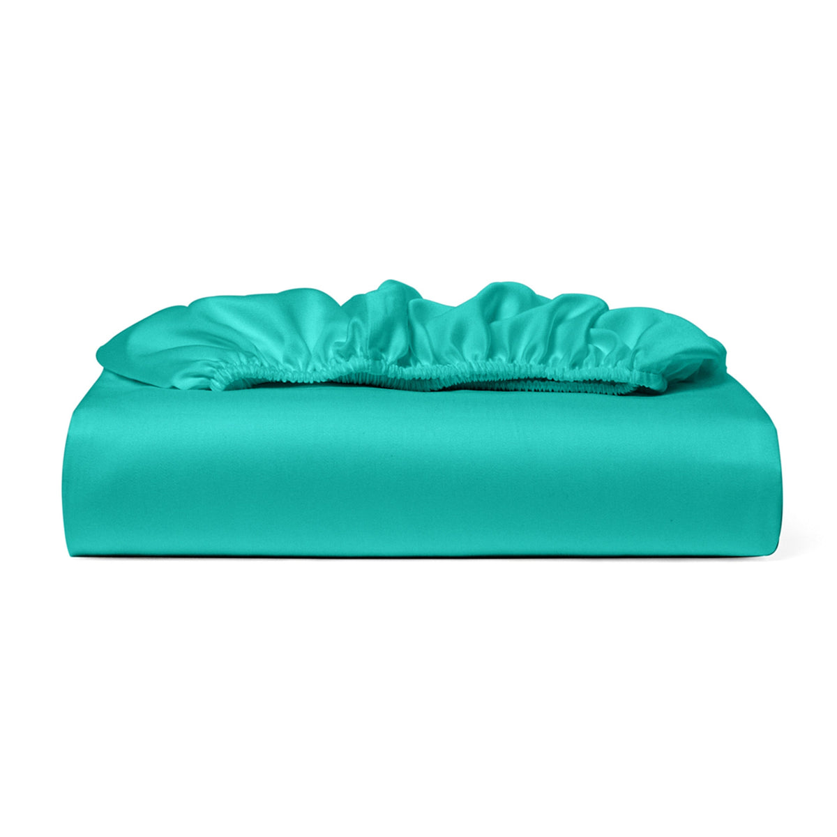 Cosy House Collection 100% Bamboo Fitted Sheet in Turquoise