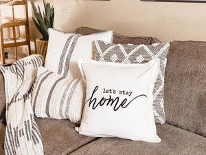 Bria Stripe Decorative Pillow Cover by LushDecor