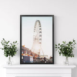 Ferris Wheel Wall Decor. Summer Beach Style