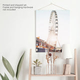 Ferris Wheel Wall Decor. Summer Beach Style