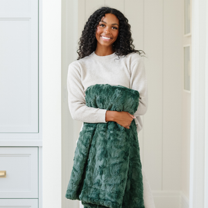 Faux Fur Throw Blankets by Saranoni