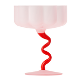 Asteria Champagne Coupe Cocktail Glassware, Single