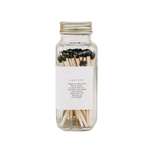 Black Tip Safety Matches - 60 Count, 3.75"