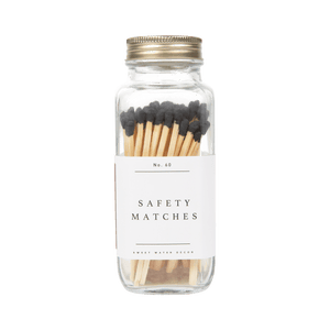 Black Tip Safety Matches - 60 Count, 3.75"