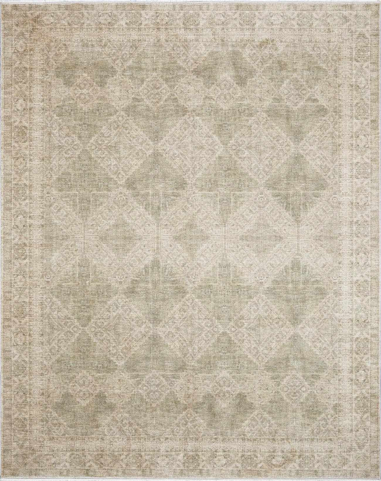 Fetscher IV Vintage Damask Area Rug