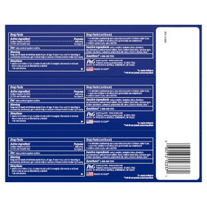 Crest 3D White Advanced Teeth Whitening Toothpaste Radiant Mint 3.3oz/3pk - Imperfect Box