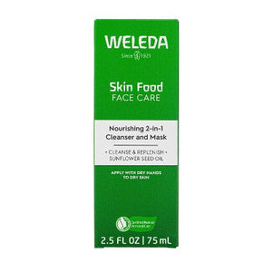 Weleda Skin Food 2-In-1 Cleanser & Mask 2.5 fl oz - New