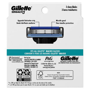 Gillette Mach3 Men's Razor Blade Refills 10ct - Missing Box