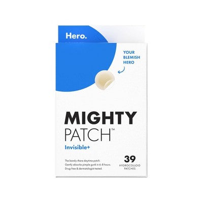 Hero Cosmetics Mighty Patch Invisible Acne Pimple Patches 39ct - New