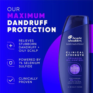 Head & Shoulders Clinical Strength Anti-Dandruff Citrus 13.5 fl oz - Imperfect Container