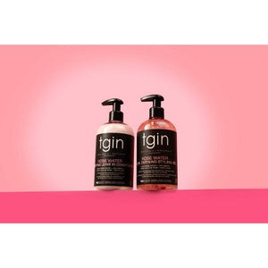 TGIN Rose Water Smoothing Leave In Conditioner 13 fl oz - New