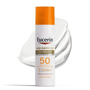 Eucerin Age Defense Face Sunscreen Lotion SPF 50 2.5 fl oz - Imperfect Box