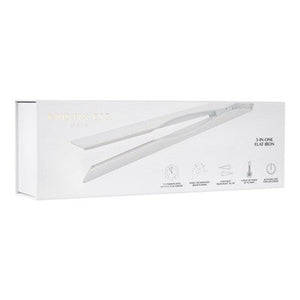 Kristin Ess Titanium Flat Iron Hair Straightener and Curler Dual Voltage 1.25" - Imperfect Box