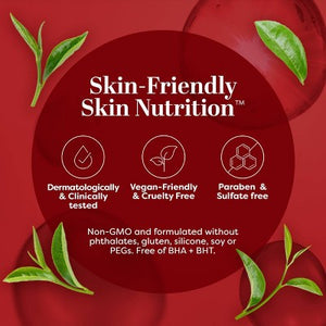 TruSkin Caffeine Facial Serum with Matcha Green Tea and Ginseng 1 fl oz - New