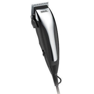 Wahl Chrome Cut Corded Electric Hair Clipper Kit with Self Sharpening Blades and 12 Haircutting Attachment Guards - Imperfect Box