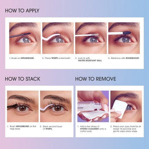 Falscara Studio The Artist Kit Lash Extension Kit Delicate Lash Clusters 57ct - Imperfect Box