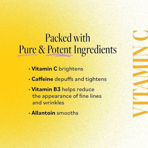 derma e Vitamin C Bright Eyes Hydro Gel Patches 60ct - New