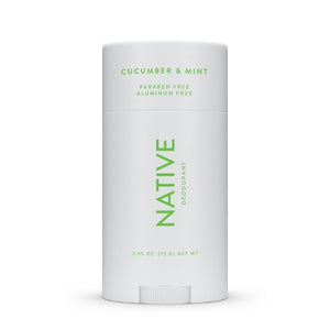 Native Solid Deodorant for Women & Men Cucumber & Mint  2.65oz - Imperfect Container