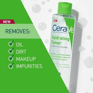 CeraVe Hydrating Toner Facial Toner for Normal to Dry Skin 6.8 fl oz - Imperfect Container
