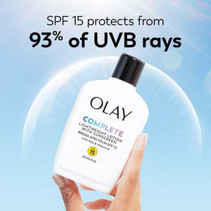Olay Complete Face Lotion Moisturizer for Sensitive Skin SPF 15 6 fl oz - Missing Box