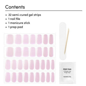 Dashing Diva Glaze Semi-Cured Gel Nail Polish Strips Unicorn Glaze 32ct - New