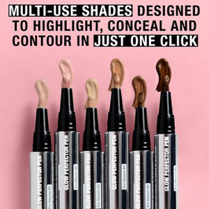 Neutrogena Healthy Skin Glow Perfector Pen Concealer Fair 0.1 fl oz - Imperfect Box