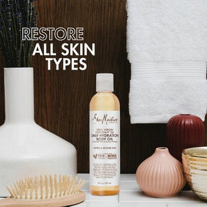 SheaMoisture Daily Hydration Coconut Body Oil 8 fl oz - New