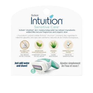 Schick Intuition Sensitive Care 6ct - Imperfect Box