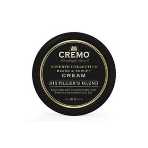 Cremo Distiller's Blend (Reserve Collection) Beard & Scruff Cream 4oz - New