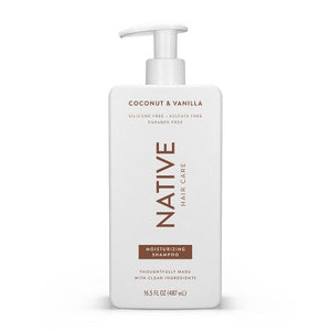 Native Coconut & Vanilla Moisturizing Shampoo 16.5 fl oz - Imperfect Container