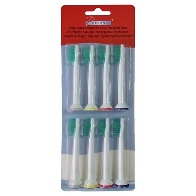 Pursonic Generic  Sonicare Replacement Toothbrush Heads 8ct - Imperfect Box