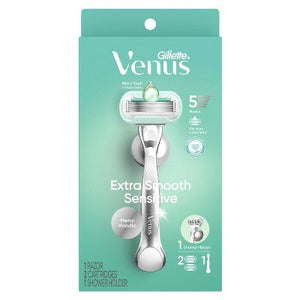 Venus Deluxe Smooth Sensitive Women's Razor + 2 Razor Blade Refills - Imperfect Box