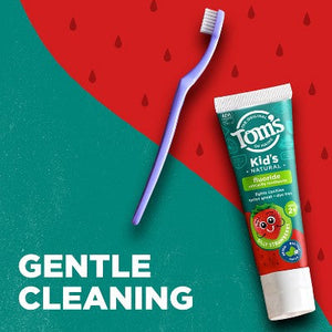 Tom's of Maine Silly Strawberry Kids Anticavity Fluroide Toothpaste 5.1oz/3ct - Missing Box